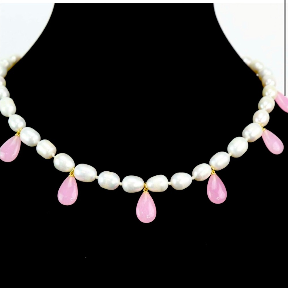 Kate Spade Freshwater Pearl and Gem Necklace